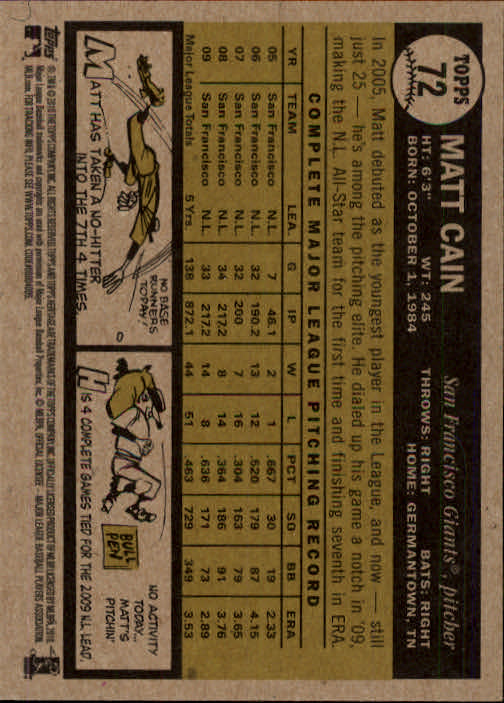 2010 Topps Heritage Baseball Card Pick 3-157 - Picture 89 of 189
