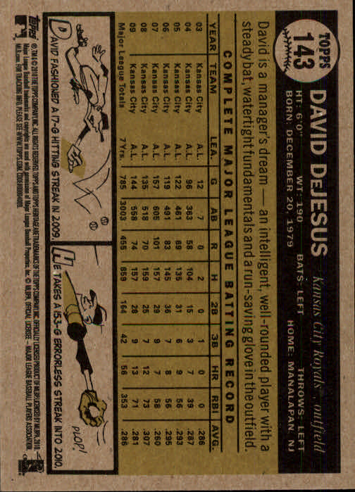 2010 Topps Heritage Baseball Card Pick 3-157 - Picture 171 of 189