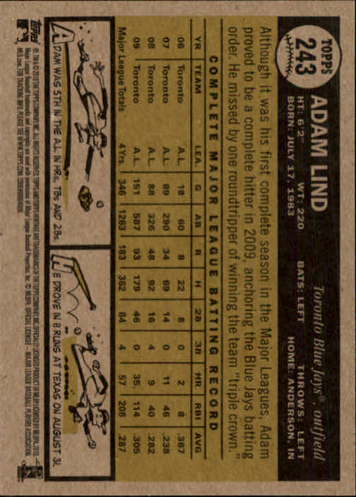 2010 Topps Heritage Baseball Card Pick 158-500 - Picture 109 of 380