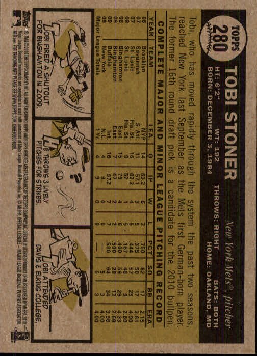 2010 Topps Heritage Baseball Card Pick 158-500 - Picture 163 of 380