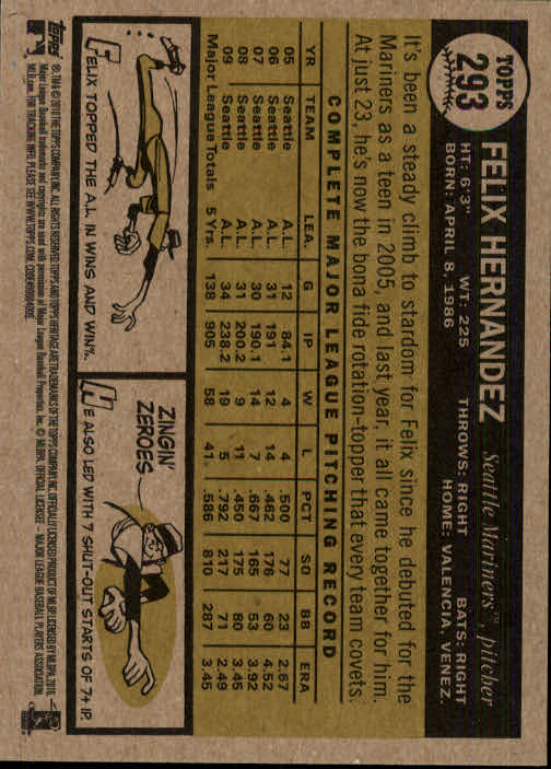 2010 Topps Heritage Baseball Card Pick 158-500 - Picture 183 of 380