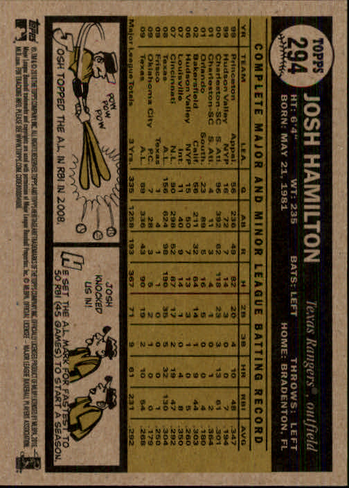 2010 Topps Heritage Baseball Card Pick 158-500 - Picture 185 of 380
