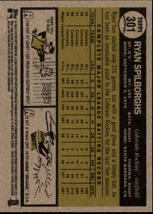 2010 Topps Heritage Baseball Card Pick 158-500 - Picture 193 of 380