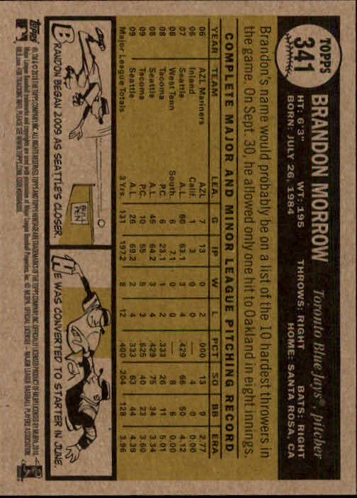 2010 Topps Heritage Baseball Card Pick 158-500 - Picture 237 of 380