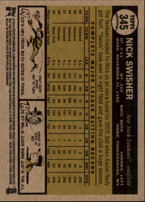 2010 Topps Heritage Baseball Card Pick 158-500 - Picture 243 of 380