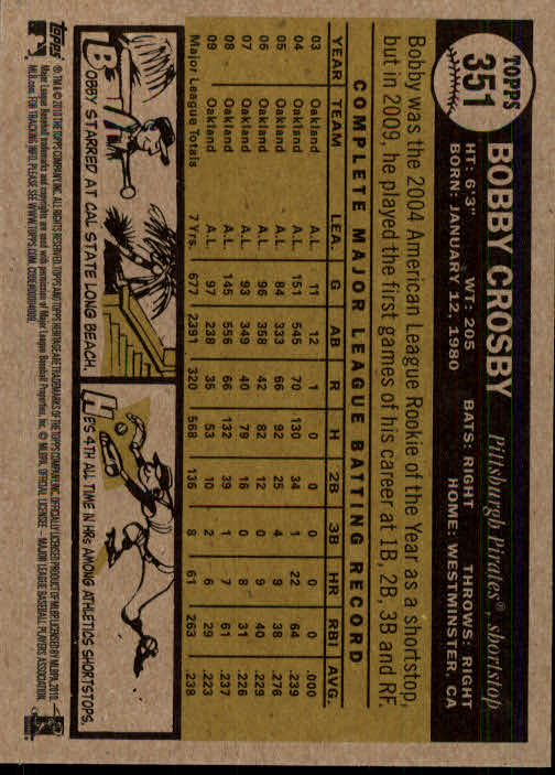 2010 Topps Heritage Baseball Card Pick 158-500 - Picture 253 of 380
