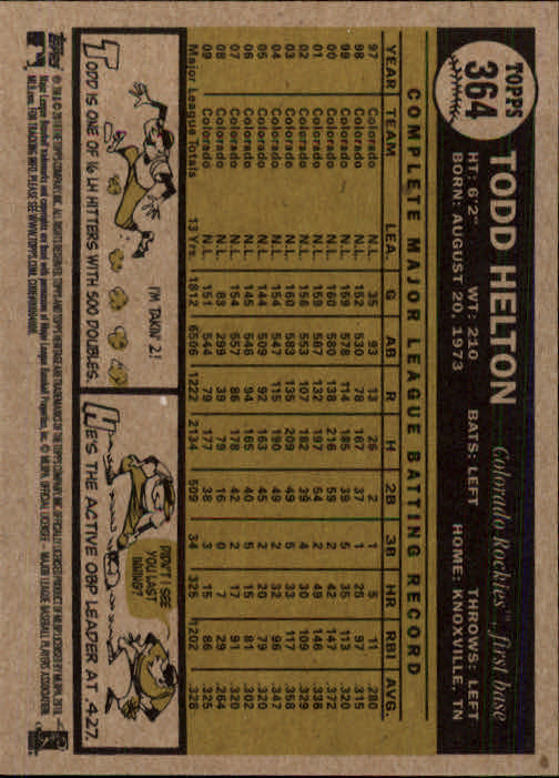 2010 Topps Heritage Baseball Card Pick 158-500 - Picture 269 of 380