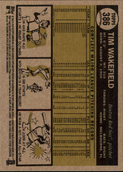 2010 Topps Heritage Baseball Card Pick 158-500 - Picture 307 of 380