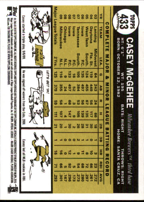 2010 Topps Heritage Baseball Card Pick 158-500 - Picture 359 of 380