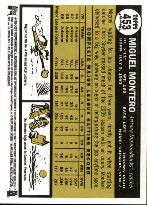 2010 Topps Heritage Baseball Card Pick 158-500 - Picture 370 of 380