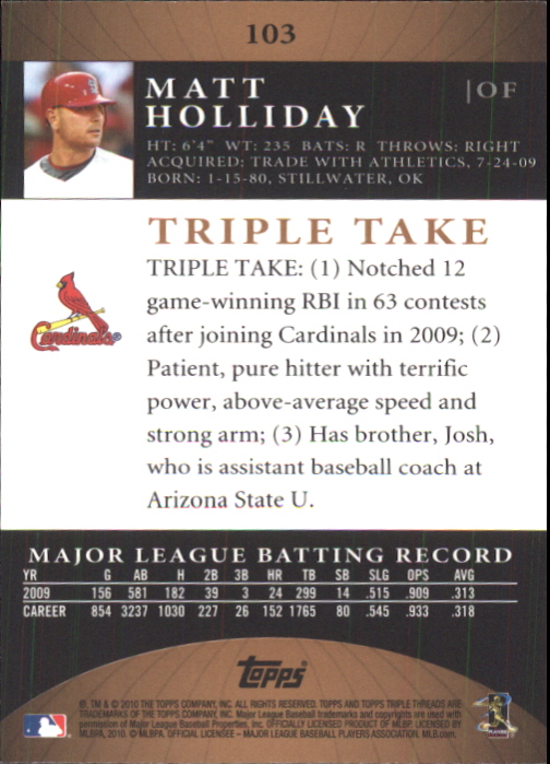 2010 Topps Triple Threads Sepia - Pick your single(s) - Bild 55 von 67