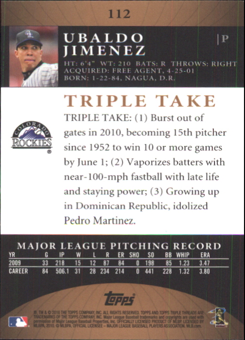 2010 Topps Triple Threads Sepia - Pick your single(s) - Bild 59 von 67