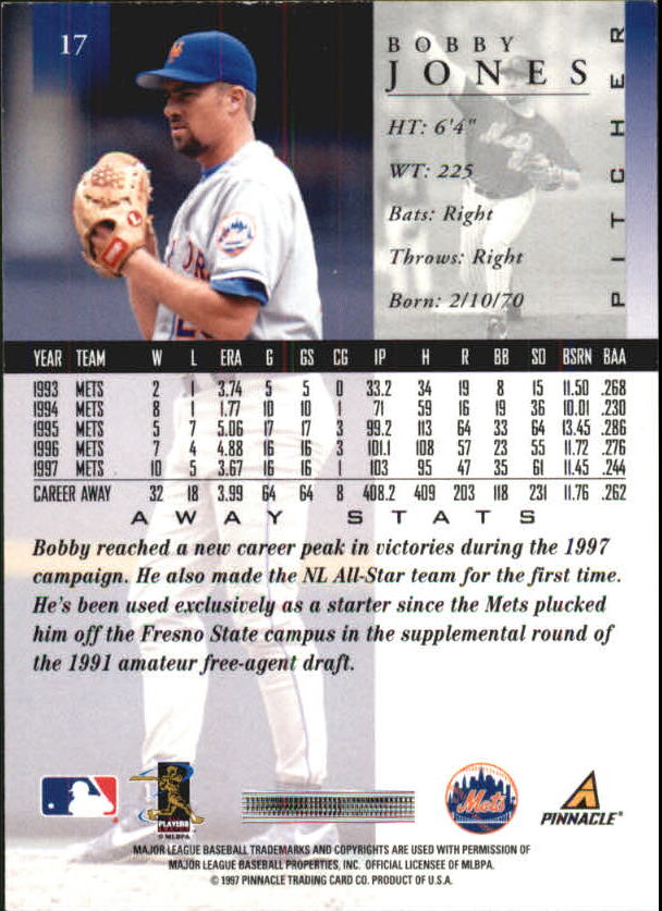 1998 Pinnacle - Home Stats Baseball - Gallery