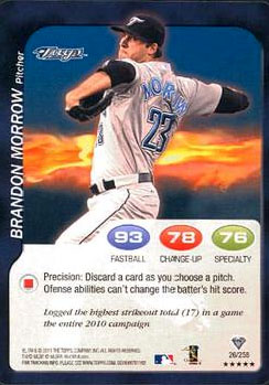 B1367- 2011 Topps Attax Baseball #s 1-258 +Inserts -You Pick- 15+ FREE US SHIP - Picture 50 of 369