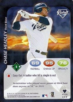 B1367- 2011 Topps Attax Baseball #s 1-258 +Inserts -You Pick- 15+ FREE US SHIP - Picture 90 of 369