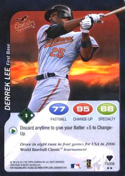 B1367- 2011 Topps Attax Baseball #s 1-258 +Inserts -You Pick- 15+ FREE US SHIP - Picture 134 of 369