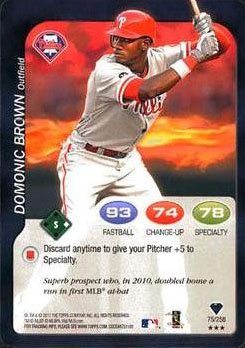 B1367- 2011 Topps Attax Baseball #s 1-258 +Inserts -You Pick- 15+ FREE US SHIP - Picture 138 of 369