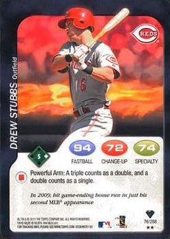 B1367- 2011 Topps Attax Baseball #s 1-258 +Inserts -You Pick- 15+ FREE US SHIP - Picture 140 of 369