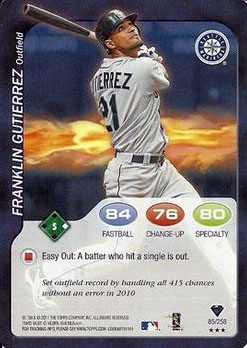 B1367- 2011 Topps Attax Baseball #s 1-258 +Inserts -You Pick- 15+ FREE US SHIP - Picture 154 of 369