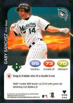 B1367- 2011 Topps Attax Baseball #s 1-258 +Inserts -You Pick- 15+ FREE US SHIP - Picture 158 of 369