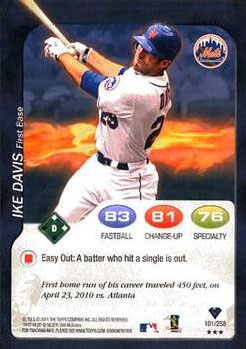 B1367- 2011 Topps Attax Baseball #s 1-258 +Inserts -You Pick- 15+ FREE US SHIP - Picture 182 of 369