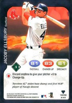 B1367- 2011 Topps Attax Baseball #s 1-258 +Inserts -You Pick- 15+ FREE US SHIP - Picture 184 of 369