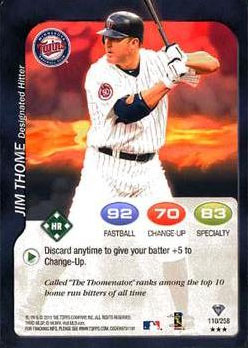 B1367- 2011 Topps Attax Baseball #s 1-258 +Inserts -You Pick- 15+ FREE US SHIP - Picture 200 of 369