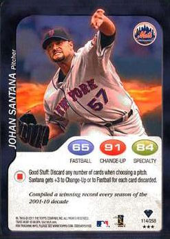 B1367- 2011 Topps Attax Baseball #s 1-258 +Inserts -You Pick- 15+ FREE US SHIP - Picture 208 of 369