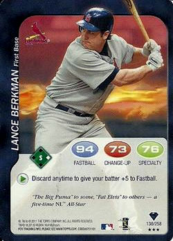 B1367- 2011 Topps Attax Baseball #s 1-258 +Inserts -You Pick- 15+ FREE US SHIP - Picture 250 of 369