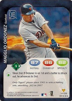 B1367- 2011 Topps Attax Baseball #s 1-258 +Inserts -You Pick- 15+ FREE US SHIP - Picture 256 of 369