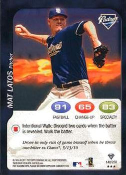 B1367- 2011 Topps Attax Baseball #s 1-258 +Inserts -You Pick- 15+ FREE US SHIP - Picture 268 of 369