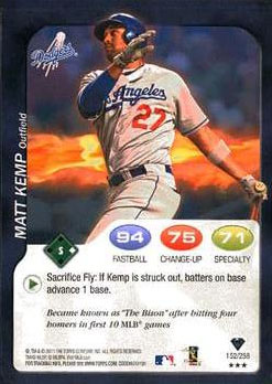 B1367- 2011 Topps Attax Baseball #s 1-258 +Inserts -You Pick- 15+ FREE US SHIP - Picture 276 of 369