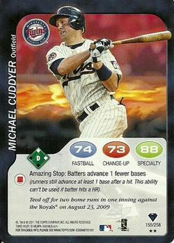 B1367- 2011 Topps Attax Baseball #s 1-258 +Inserts -You Pick- 15+ FREE US SHIP - Picture 280 of 369