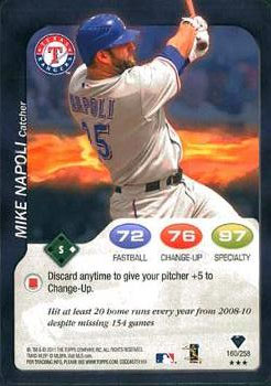 B1367- 2011 Topps Attax Baseball #s 1-258 +Inserts -You Pick- 15+ FREE US SHIP - Picture 288 of 369