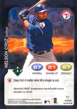 B1367- 2011 Topps Attax Baseball #s 1-258 +Inserts -You Pick- 15+ FREE US SHIP - Picture 296 of 369