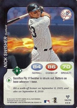 B1367- 2011 Topps Attax Baseball #s 1-258 +Inserts -You Pick- 15+ FREE US SHIP - Picture 300 of 369