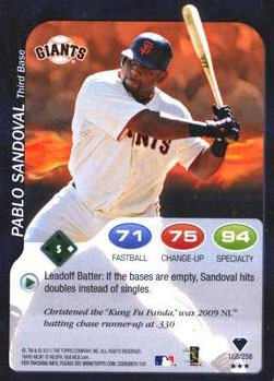 B1367- 2011 Topps Attax Baseball #s 1-258 +Inserts -You Pick- 15+ FREE US SHIP - Picture 304 of 369