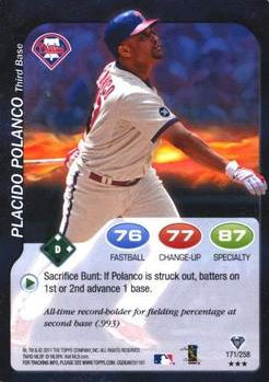 B1367- 2011 Topps Attax Baseball #s 1-258 +Inserts -You Pick- 15+ FREE US SHIP - Picture 310 of 369