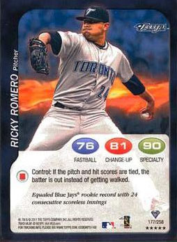 B1367- 2011 Topps Attax Baseball #s 1-258 +Inserts -You Pick- 15+ FREE US SHIP - Picture 322 of 369