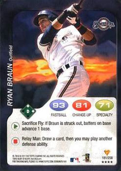 B1367- 2011 Topps Attax Baseball #s 1-258 +Inserts -You Pick- 15+ FREE US SHIP - Picture 326 of 369