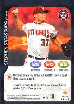 B1367- 2011 Topps Attax Baseball #s 1-258 +Inserts -You Pick- 15+ FREE US SHIP - Picture 342 of 369