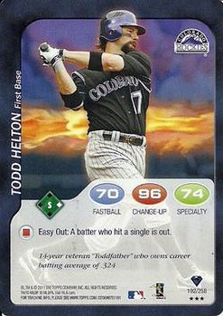 B1367- 2011 Topps Attax Baseball #s 1-258 +Inserts -You Pick- 15+ FREE US SHIP - Picture 348 of 369