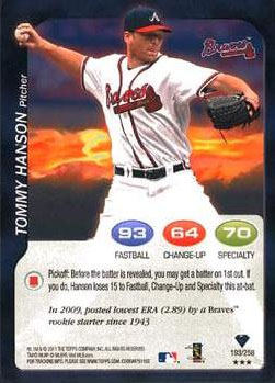 B1367- 2011 Topps Attax Baseball #s 1-258 +Inserts -You Pick- 15+ FREE US SHIP - Picture 350 of 369