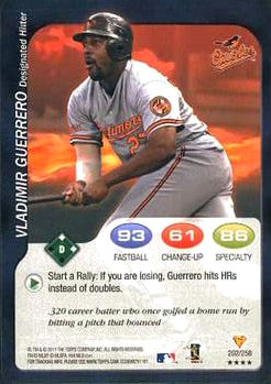 B1367- 2011 Topps Attax Baseball #s 1-258 +Inserts -You Pick- 15+ FREE US SHIP - Picture 366 of 369