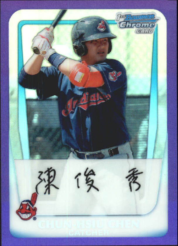 2011 Bowman Chrome Prospects Purple Refractors - Picture 14 of 122
