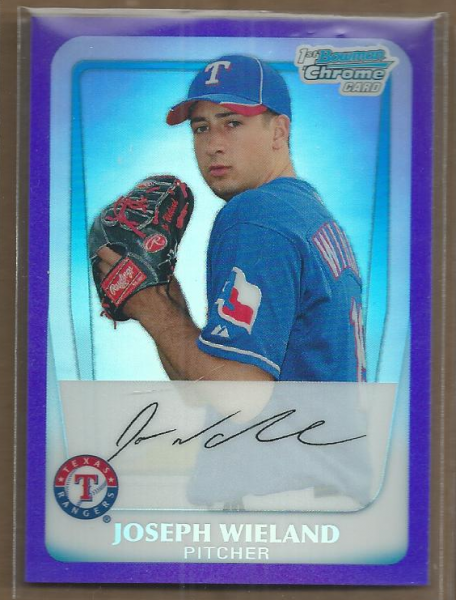 2011 Bowman Chrome Prospects Purple Refractors - Picture 20 of 122