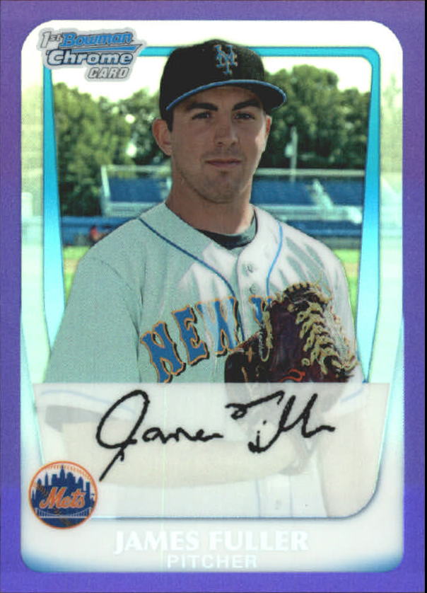 2011 Bowman Chrome Prospects Purple Refractors - Picture 25 of 122