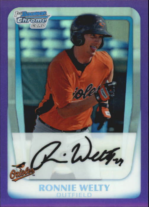 2011 Bowman Chrome Prospects Purple Refractors - Picture 27 of 122