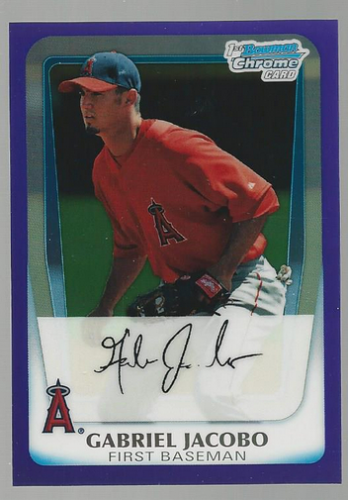 2011 Bowman Chrome Prospects Purple Refractors - Picture 29 of 122