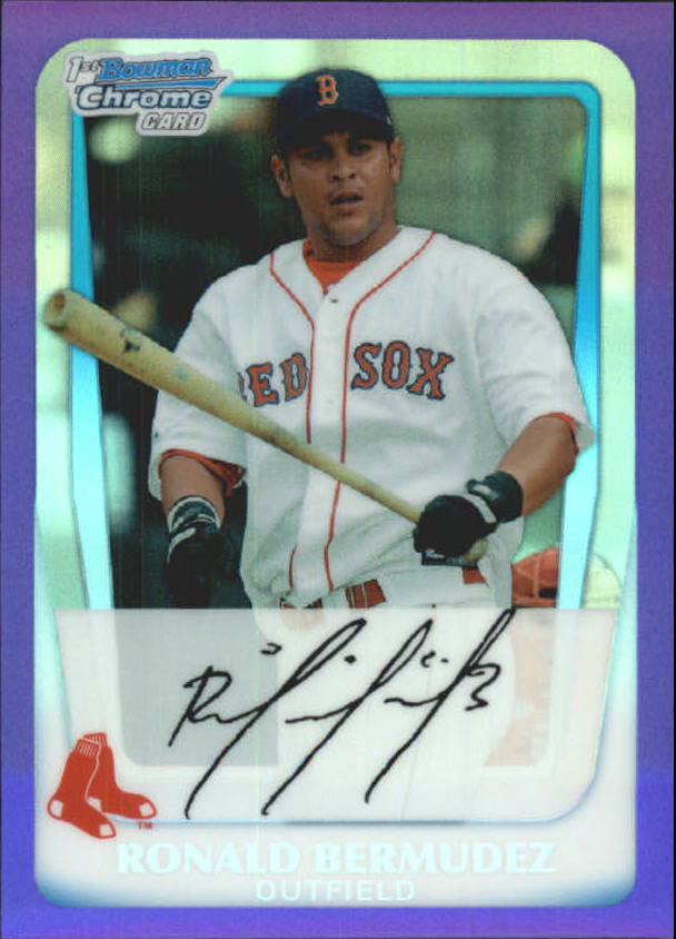 2011 Bowman Chrome Prospects Purple Refractors - Picture 31 of 122